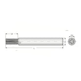 American UN Helical Flutes - External/Internal Solid Carbide Thread Milling Tools - Big-tools Industrial Supply Tools for Metal Cutting